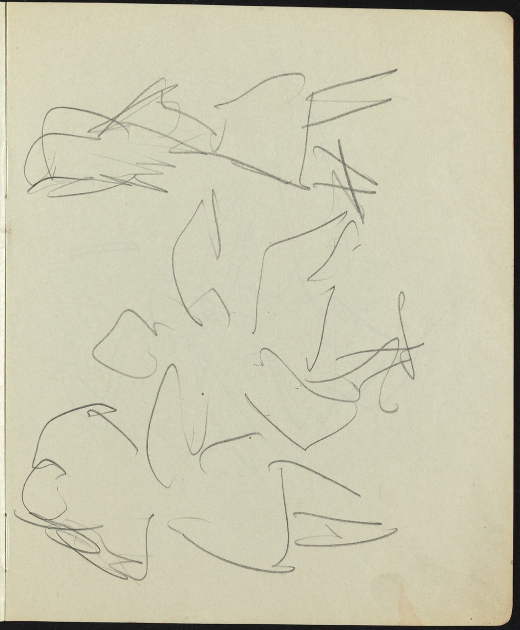 Ballerini e artisti Pagina da un taccuino da Ernst Ludwig Kirchner