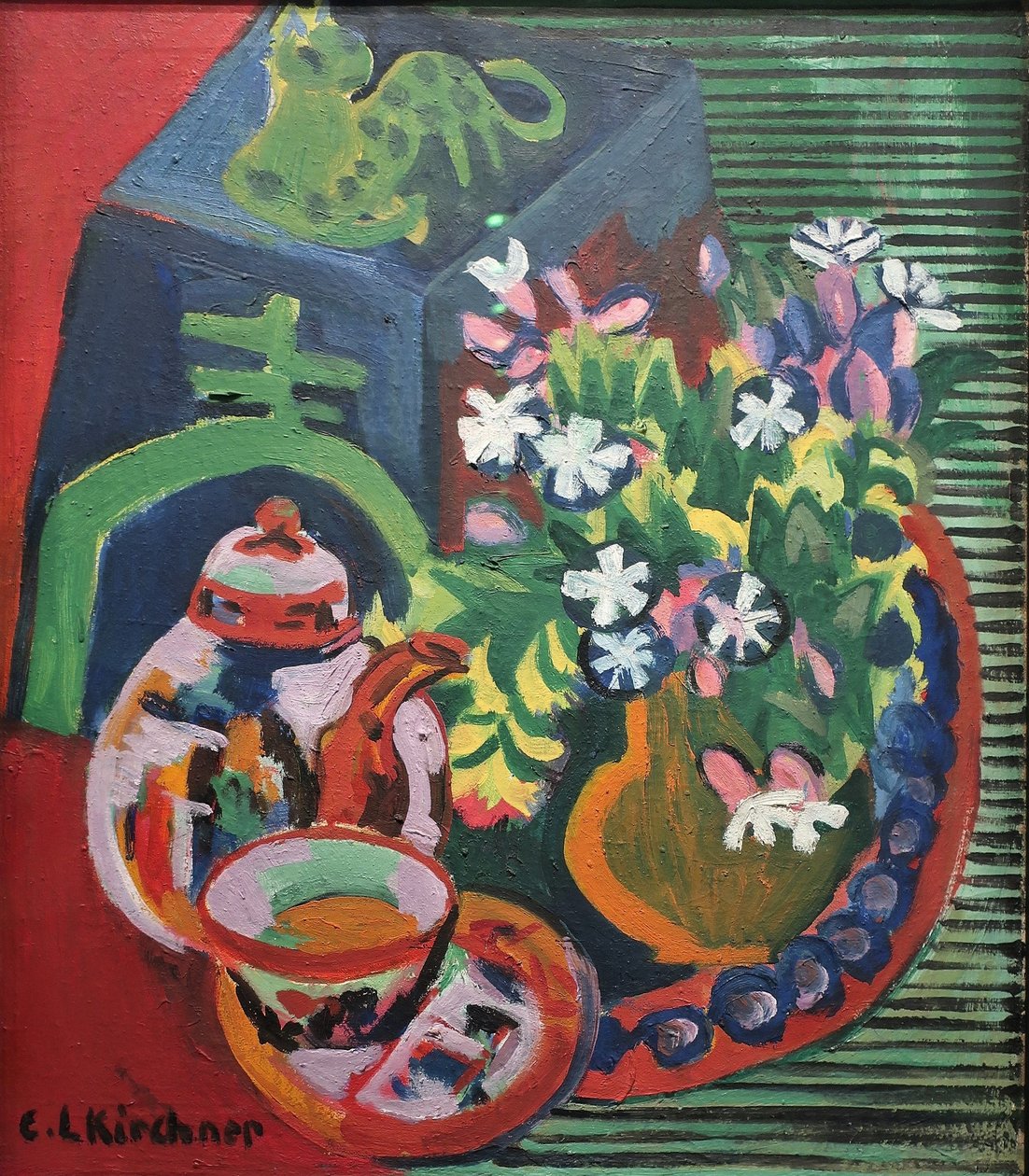 1920 Natura morta di Kirchner da Ernst Ludwig Kirchner