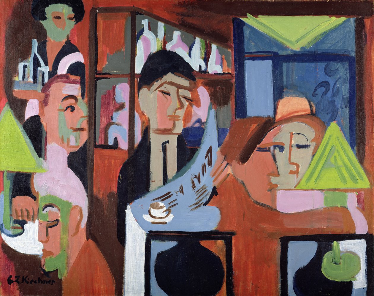 Un caffè a Davos da Ernst Ludwig Kirchner