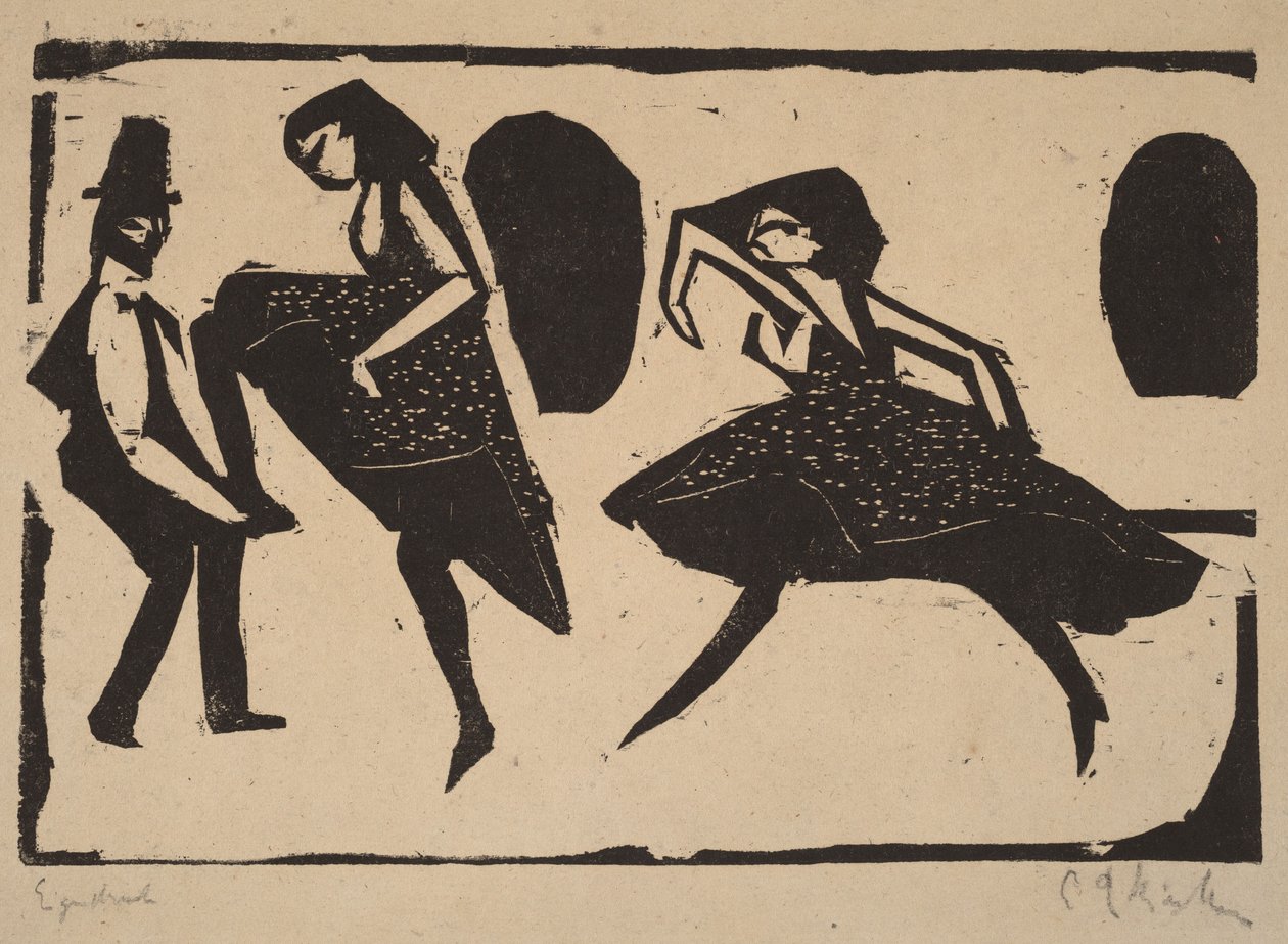 Danza acrobatica da Ernst Ludwig Kirchner