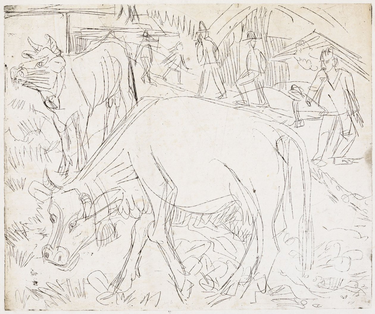 Scena alpina da Ernst Ludwig Kirchner