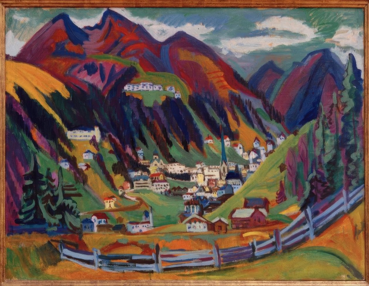 Vista su Davos da Ernst Ludwig Kirchner
