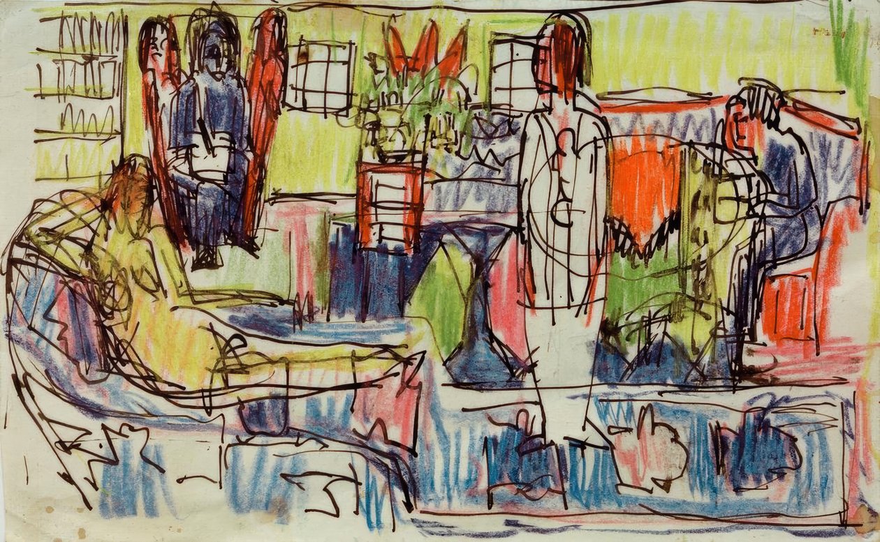 Bohème moderna da Ernst Ludwig Kirchner