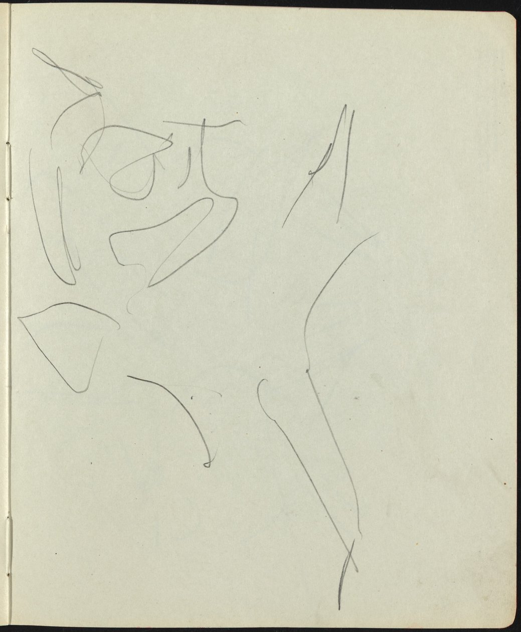 Ballerini e artisti (Pagina da un taccuino) da Ernst Ludwig Kirchner