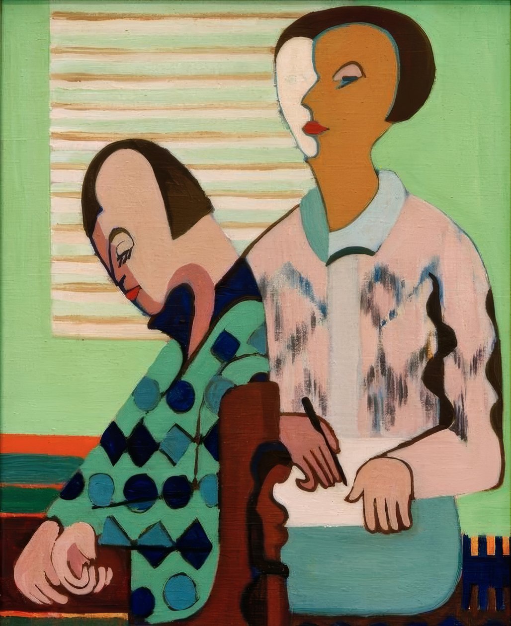 La coppia. Autoritratto con Erna da Ernst Ludwig Kirchner