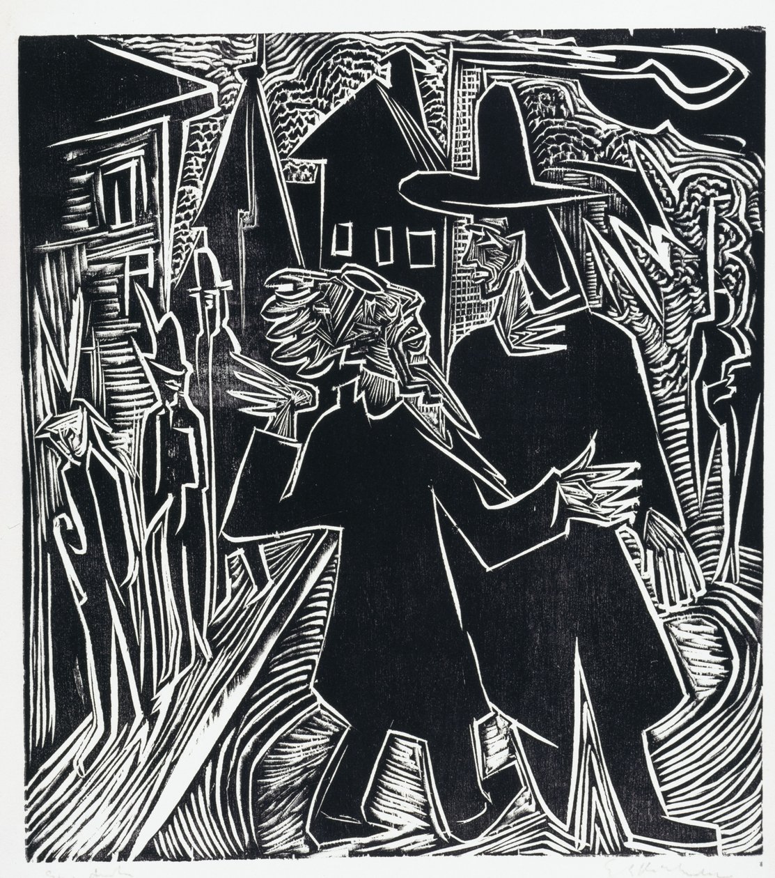 Davide e Absalom da Ernst Ludwig Kirchner
