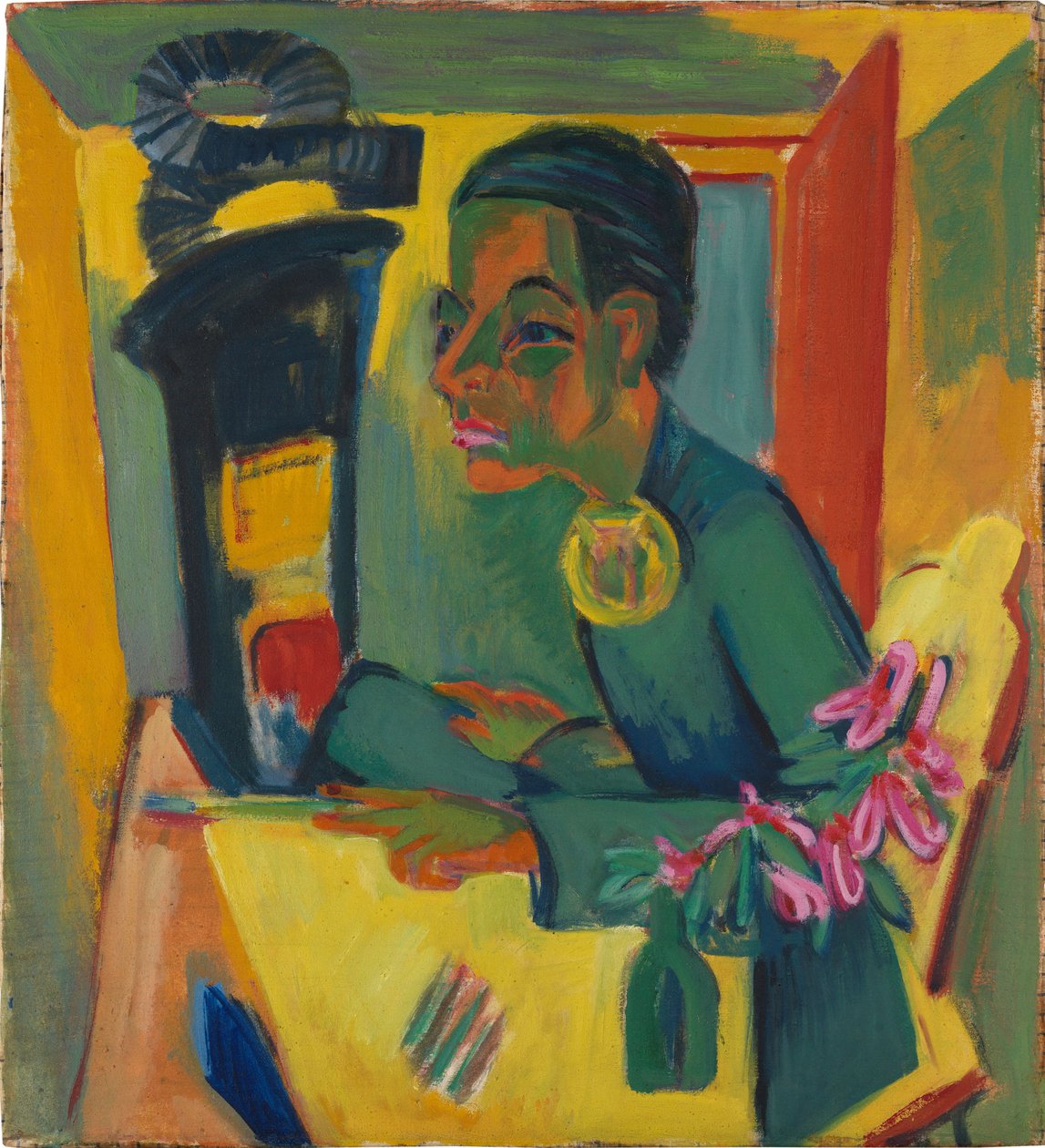"Il pittore" (Autoritratto) da Ernst Ludwig Kirchner