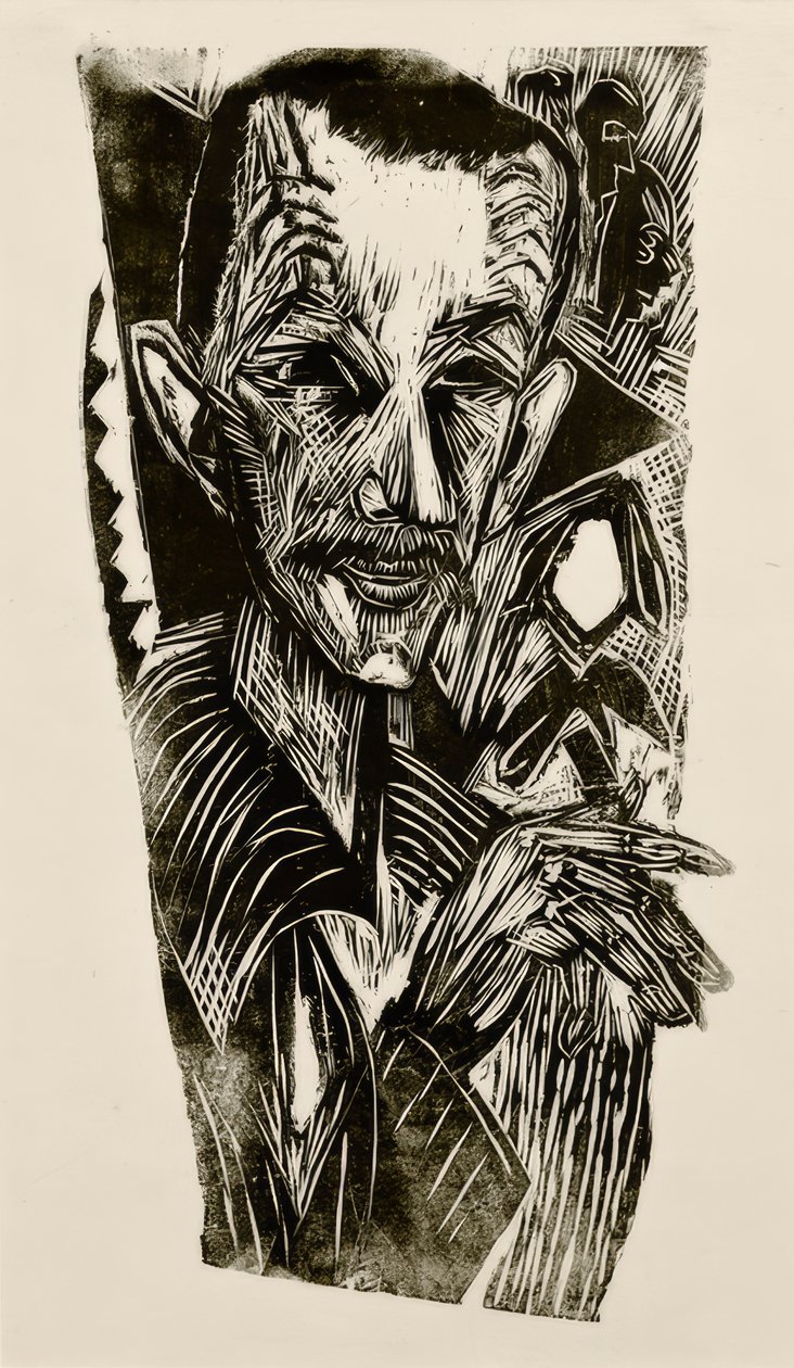 Il teosofo da Ernst Ludwig Kirchner