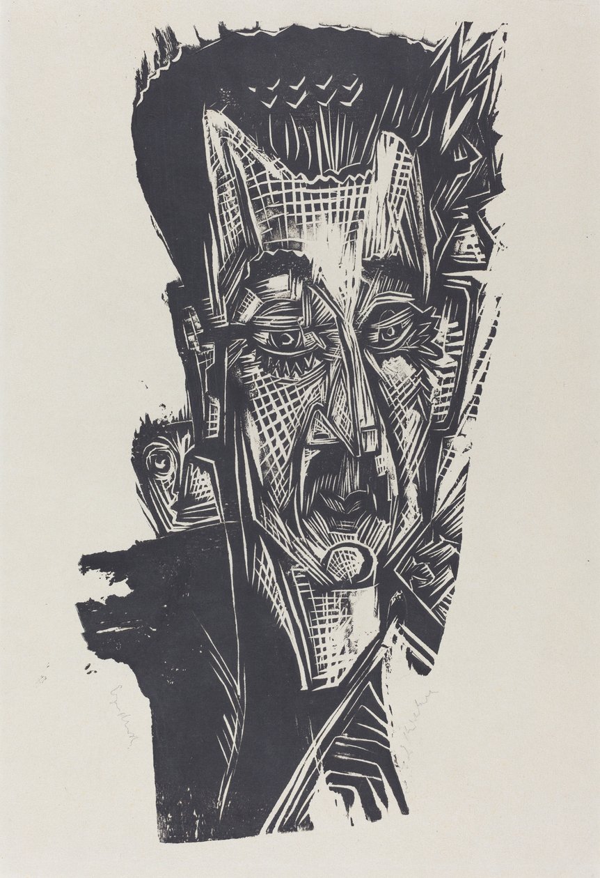 Dr. Ludwig Binswanger da Ernst Ludwig Kirchner