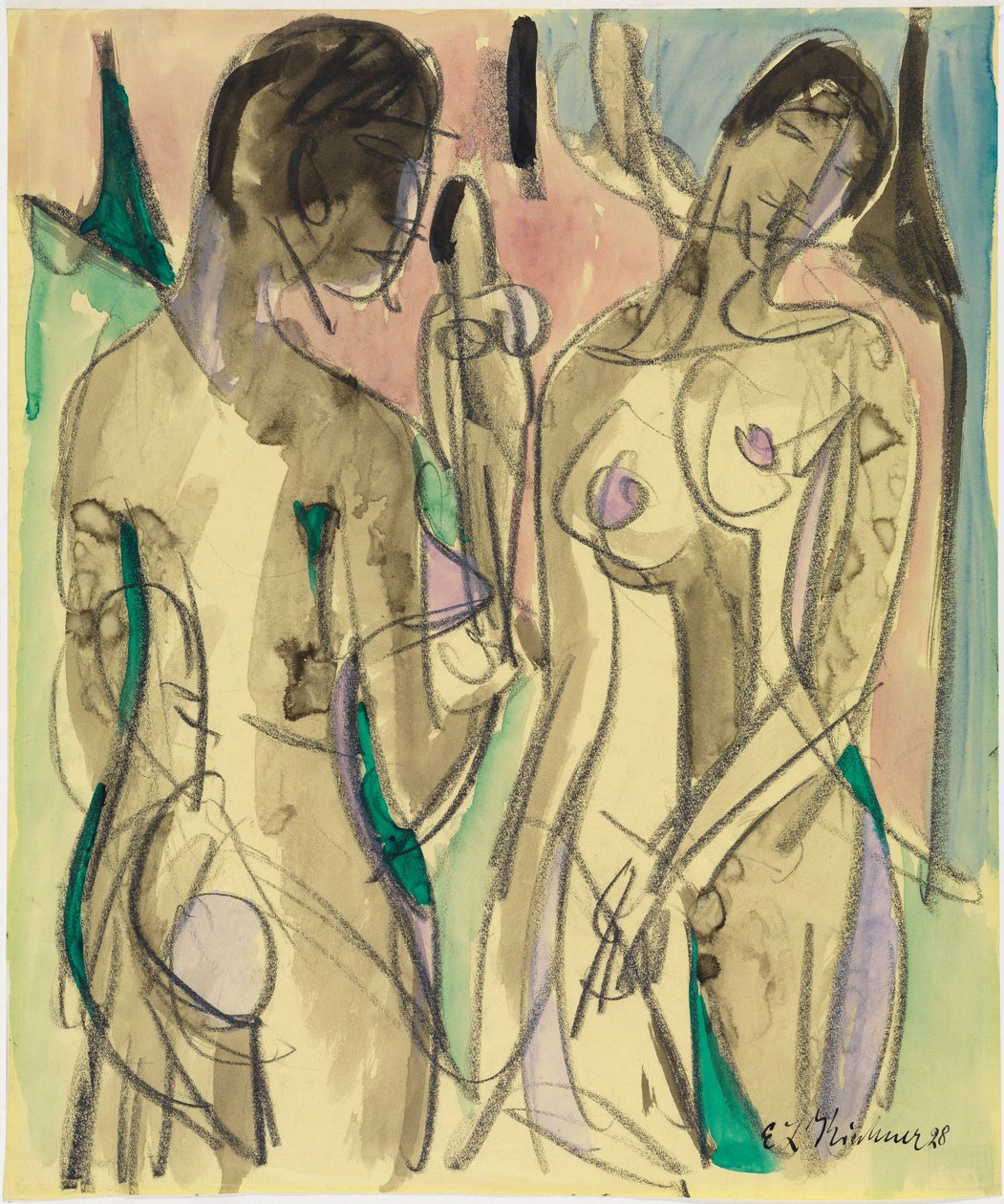 Tre atti nel bosco da Ernst Ludwig Kirchner