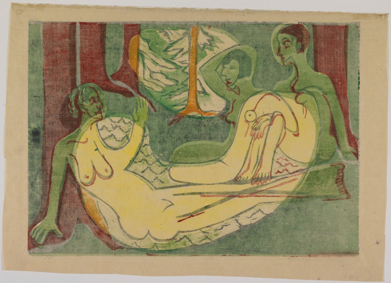 Tre atti nel bosco da Ernst Ludwig Kirchner