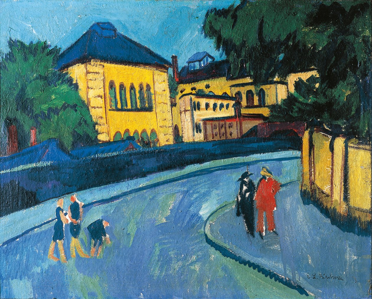 Dresda, Friedrichstadt da Ernst Ludwig Kirchner