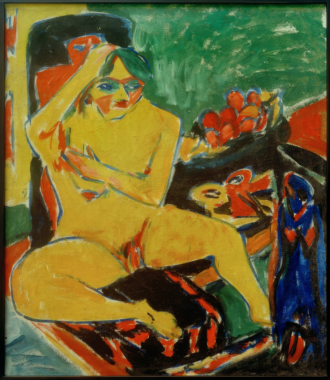 Nudo nello studio da Ernst Ludwig Kirchner