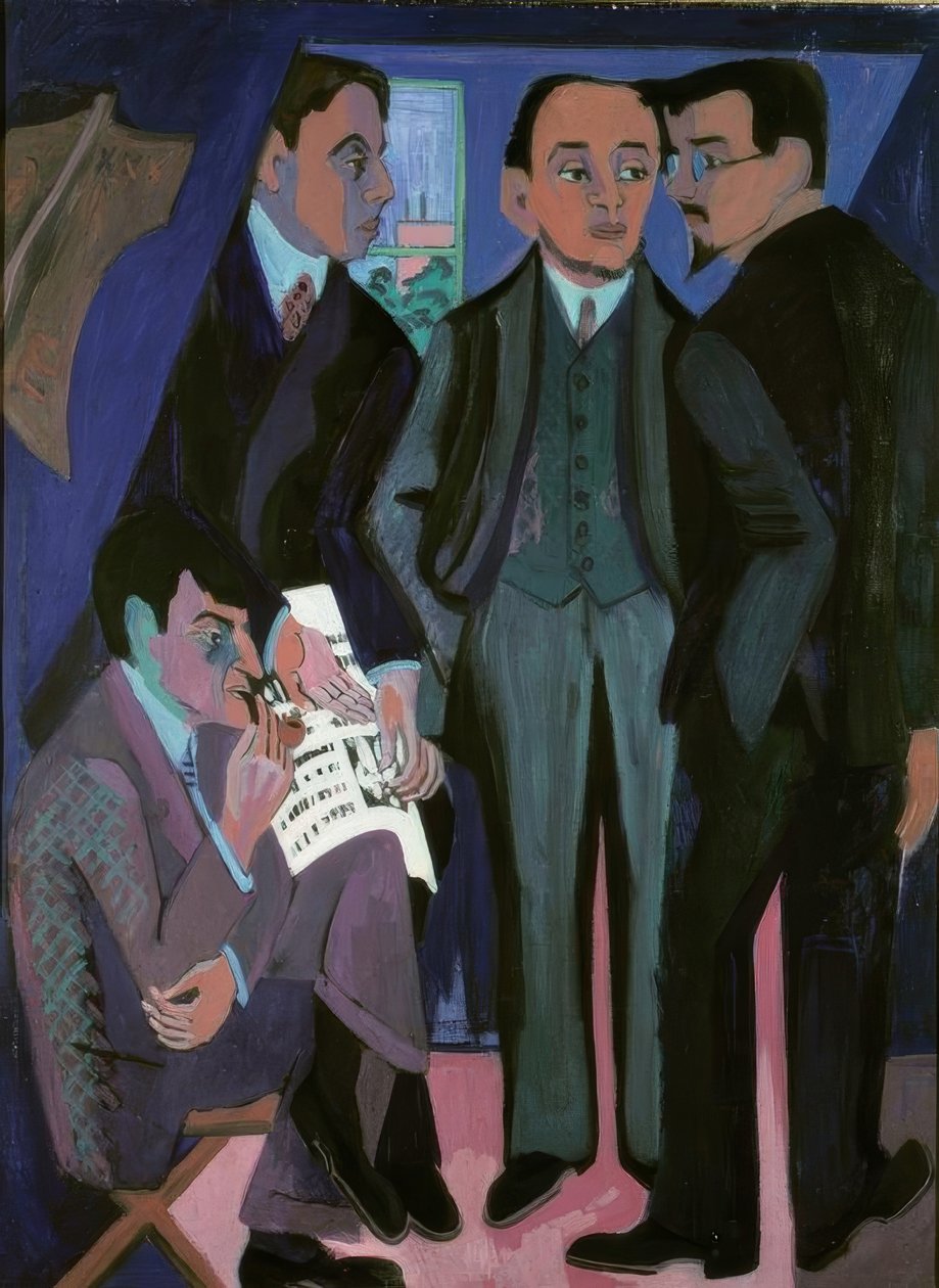 Una comunità di artisti da Ernst Ludwig Kirchner