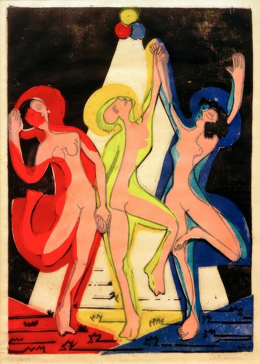 Danza dei colori da Ernst Ludwig Kirchner