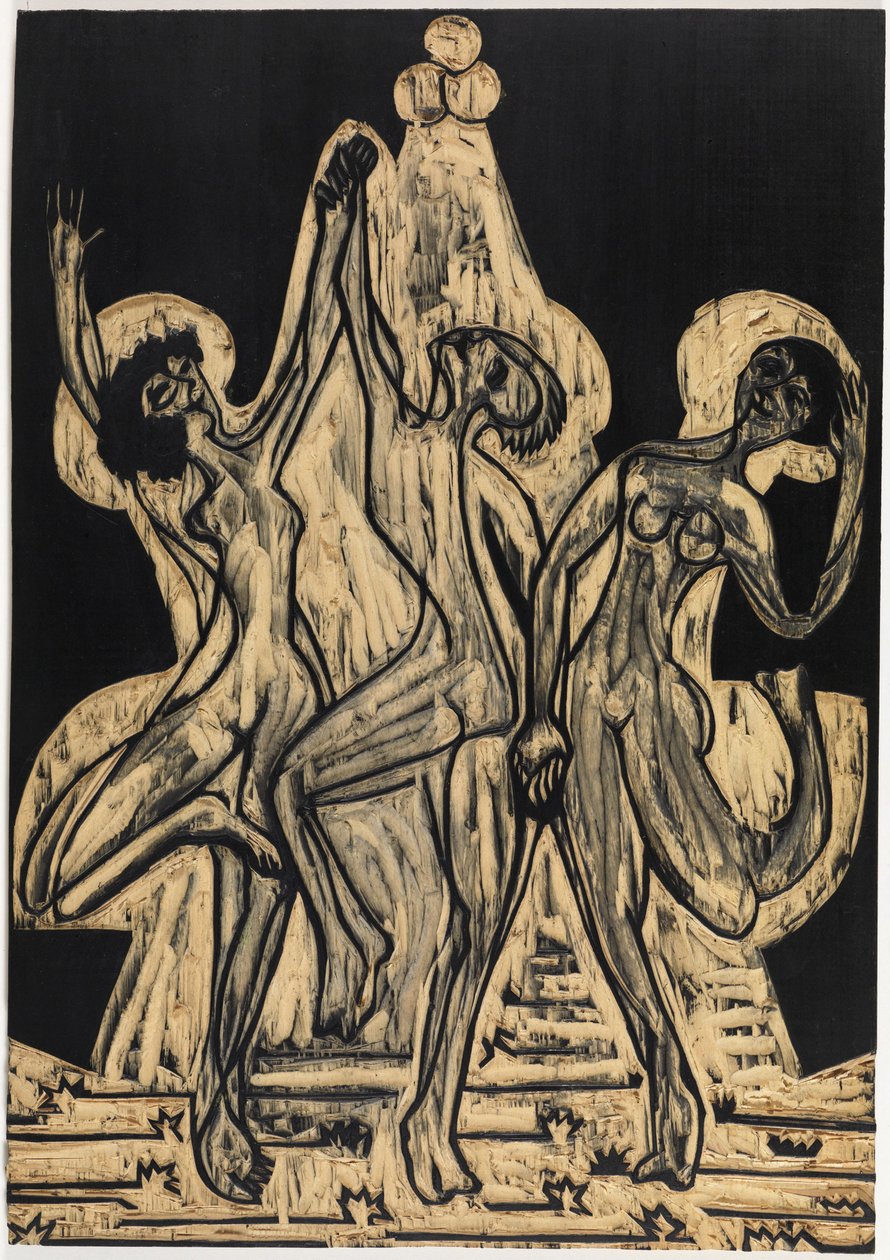 Danza dei colori, blocco da disegno da Ernst Ludwig Kirchner