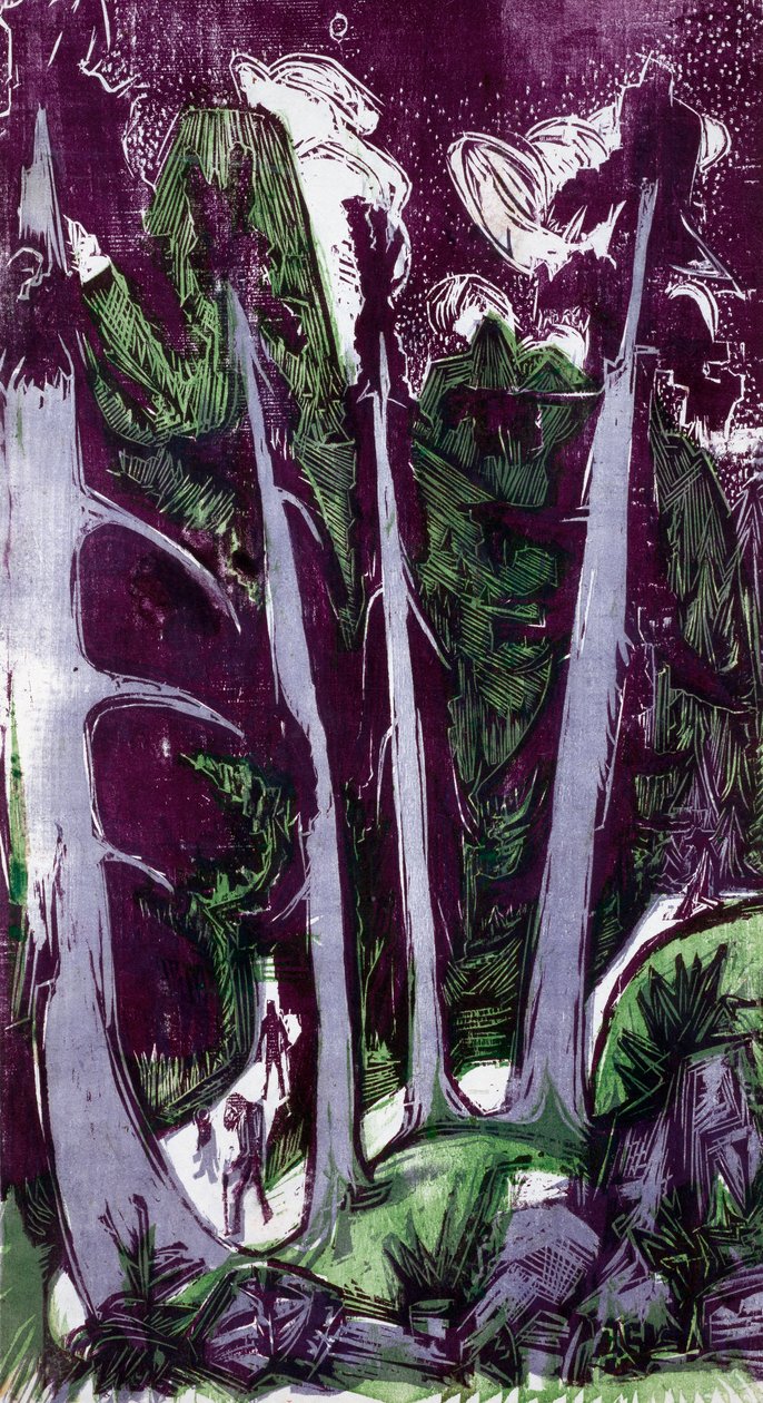 Abeti da Ernst Ludwig Kirchner