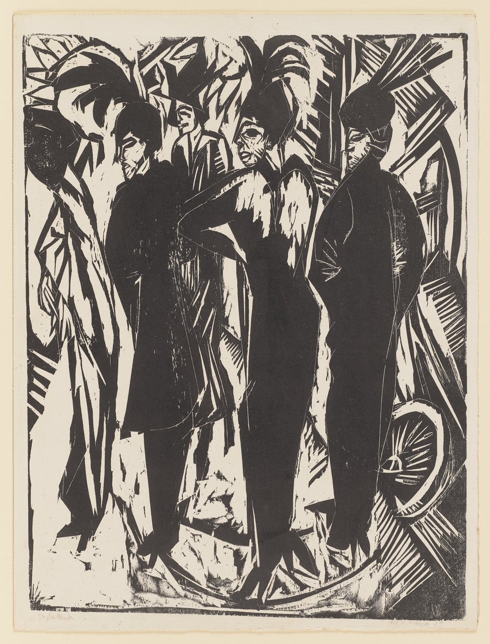 Cinque cocotte da Ernst Ludwig Kirchner