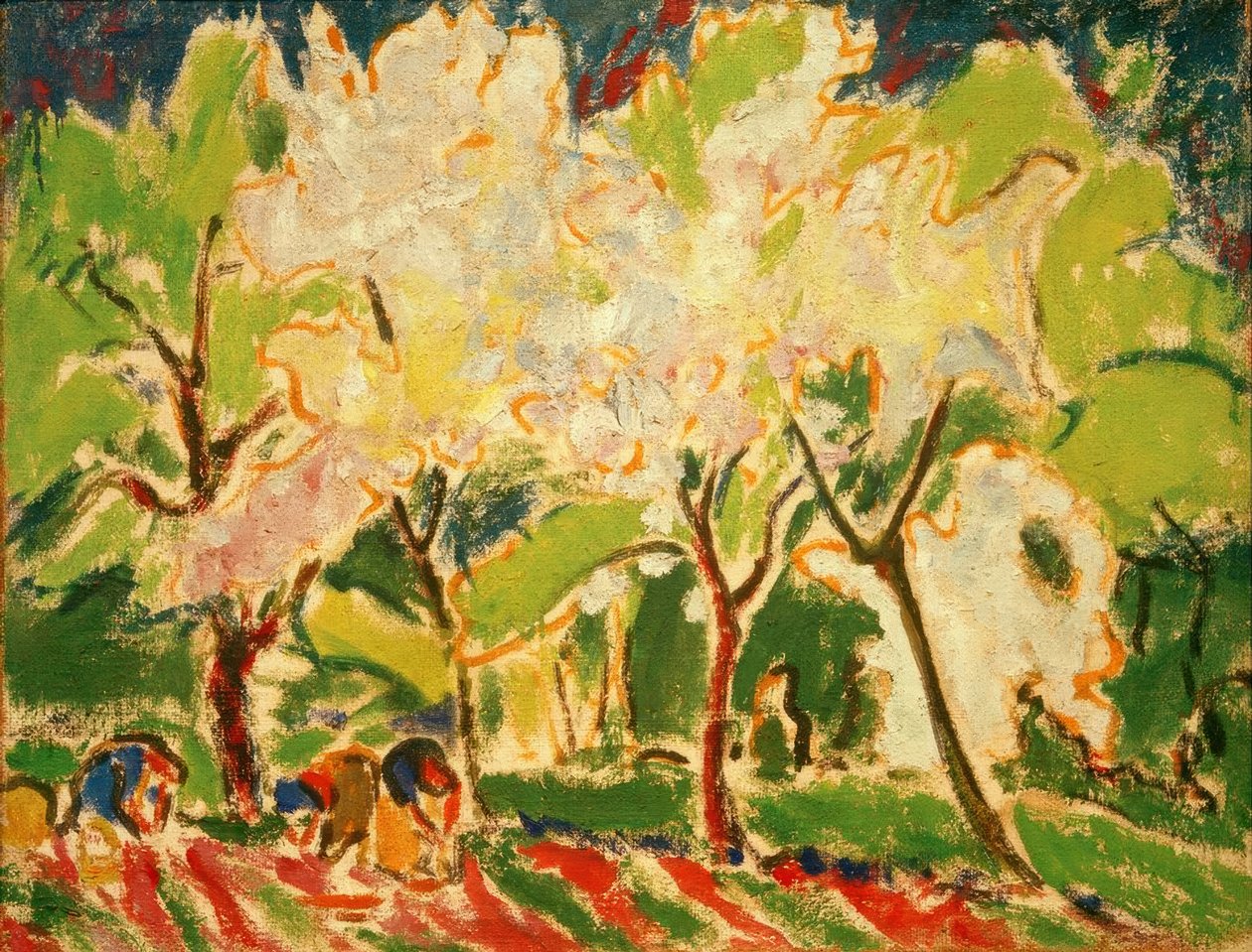 Paesaggio primaverile da Ernst Ludwig Kirchner
