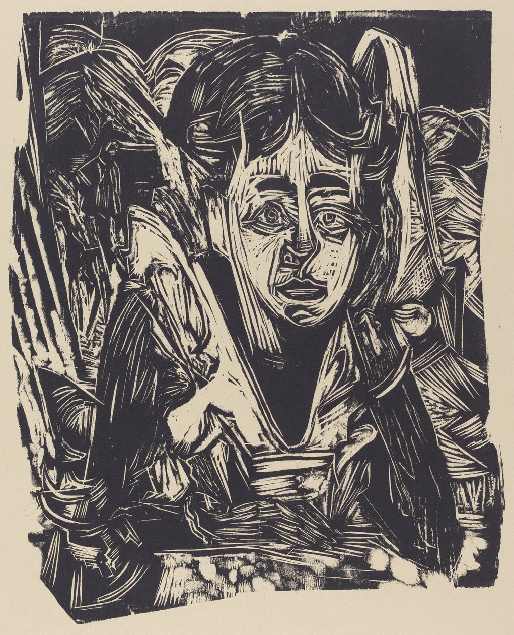 Ragazza che Sogna da Ernst Ludwig Kirchner