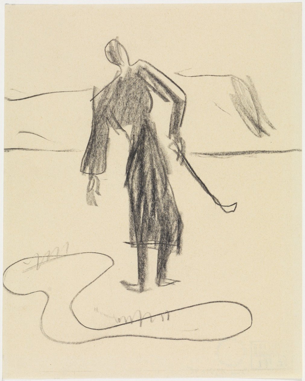 giocatori di golf da Ernst Ludwig Kirchner