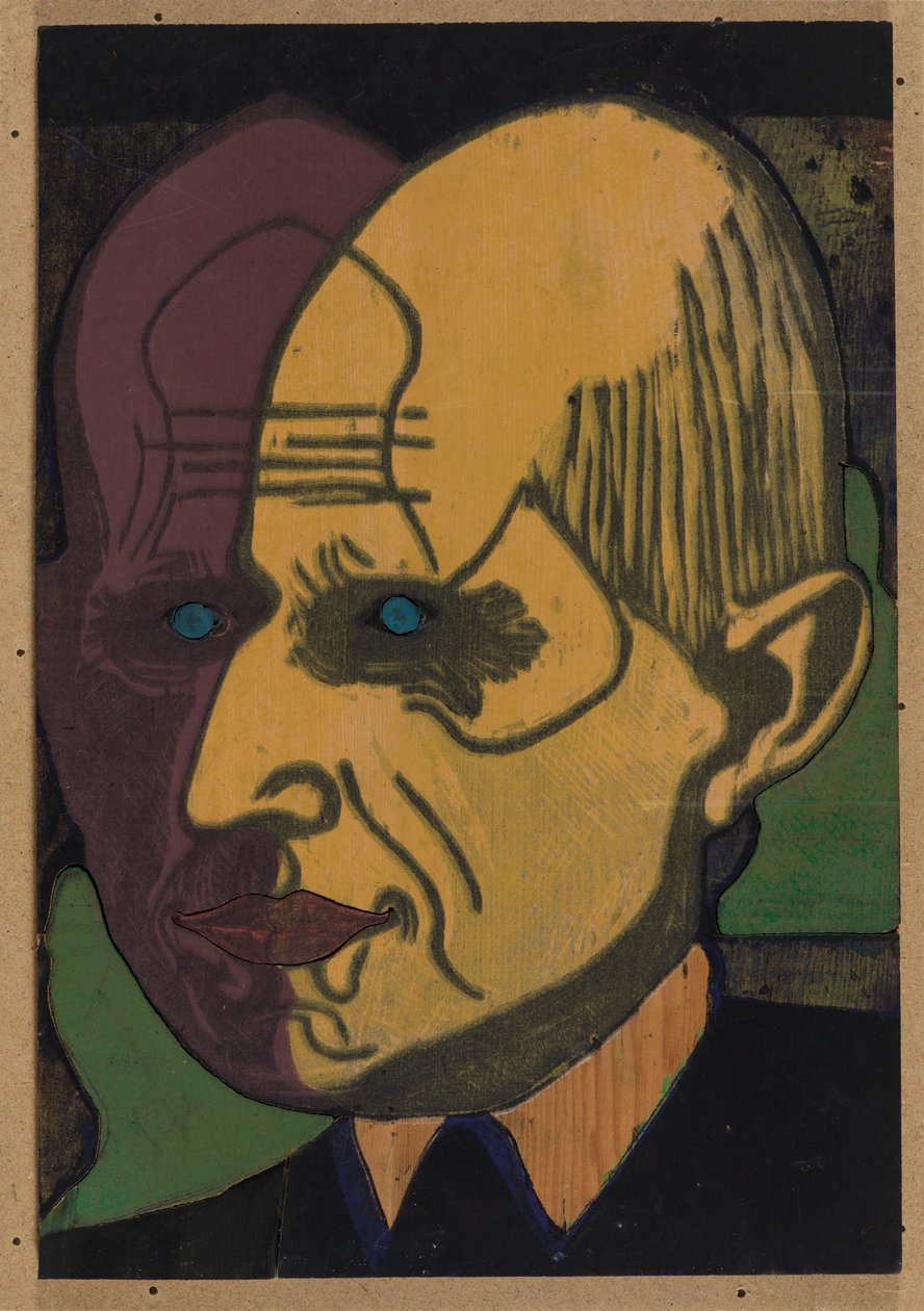 Responsabile: dott. Bauer, Reparto Colorazione II da Ernst Ludwig Kirchner