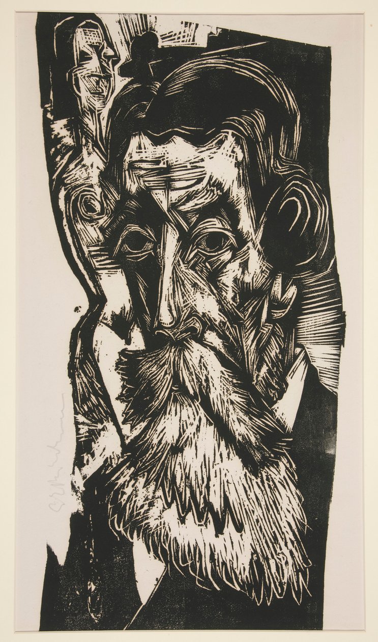 Ritratto di Ludwig Schames da Ernst Ludwig Kirchner