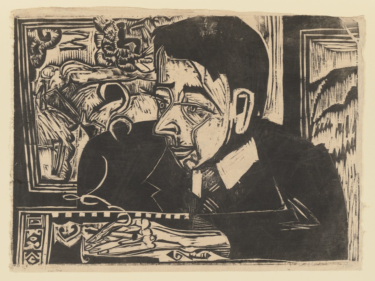 Testa Merz da Ernst Ludwig Kirchner