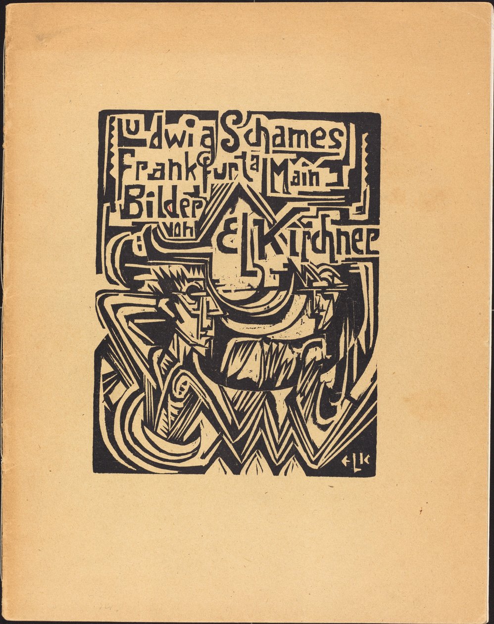 Ludwig Schames Francoforte sul Meno Immagini di E L Kirchner da Ernst Ludwig Kirchner