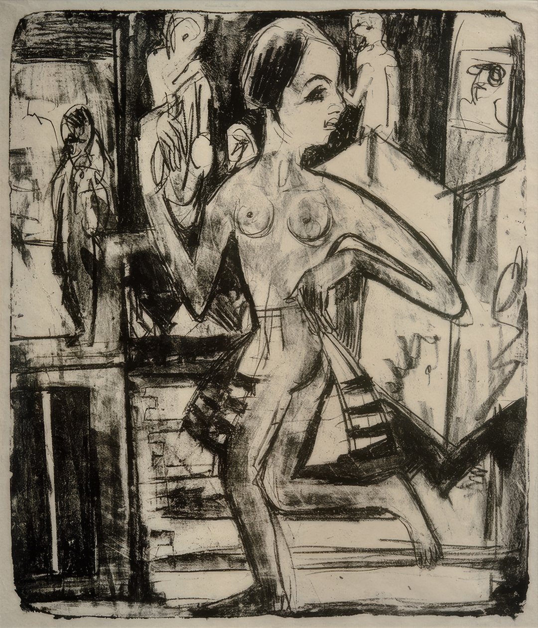 Danzatrice nuda da Ernst Ludwig Kirchner