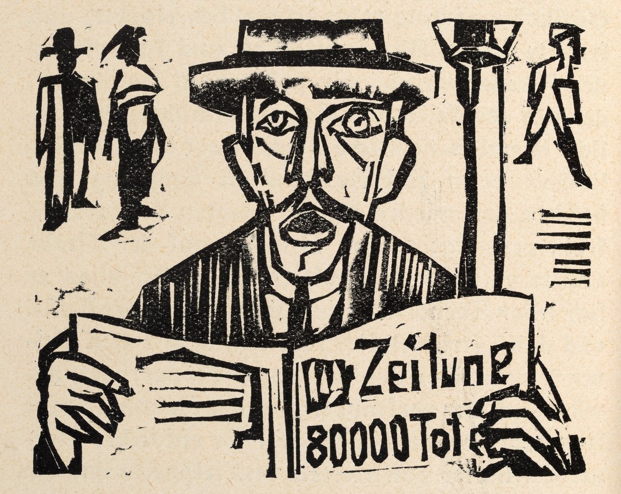 Accanto alla strada militare. Racconti di Jakob Bosshart. L’apostolo della pace - Werner Gütikofer da Ernst Ludwig Kirchner
