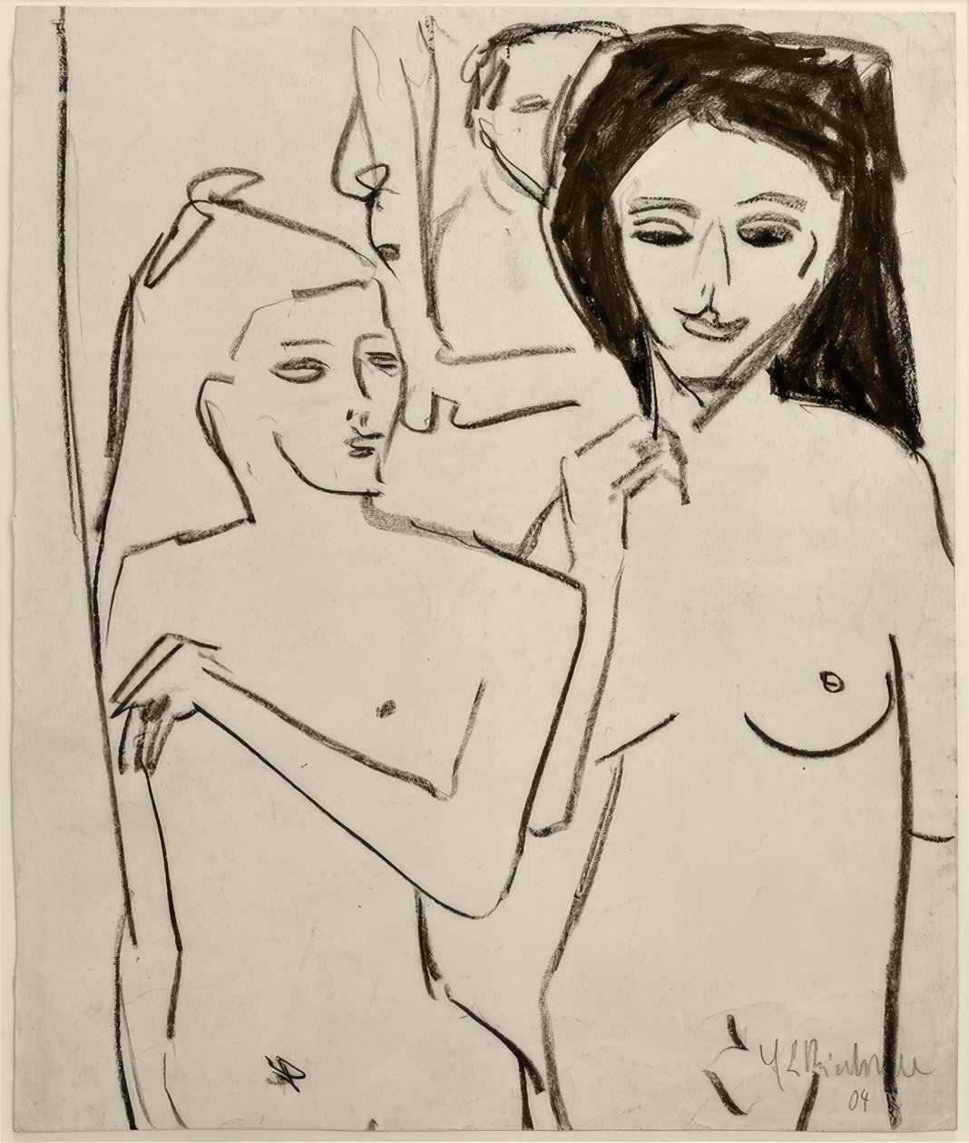 Senza titolo (Due ragazze nude) da Ernst Ludwig Kirchner