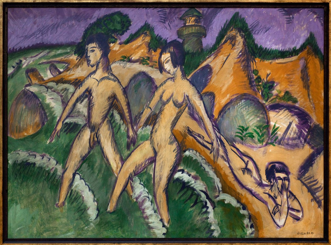 Sul mare da Ernst Ludwig Kirchner