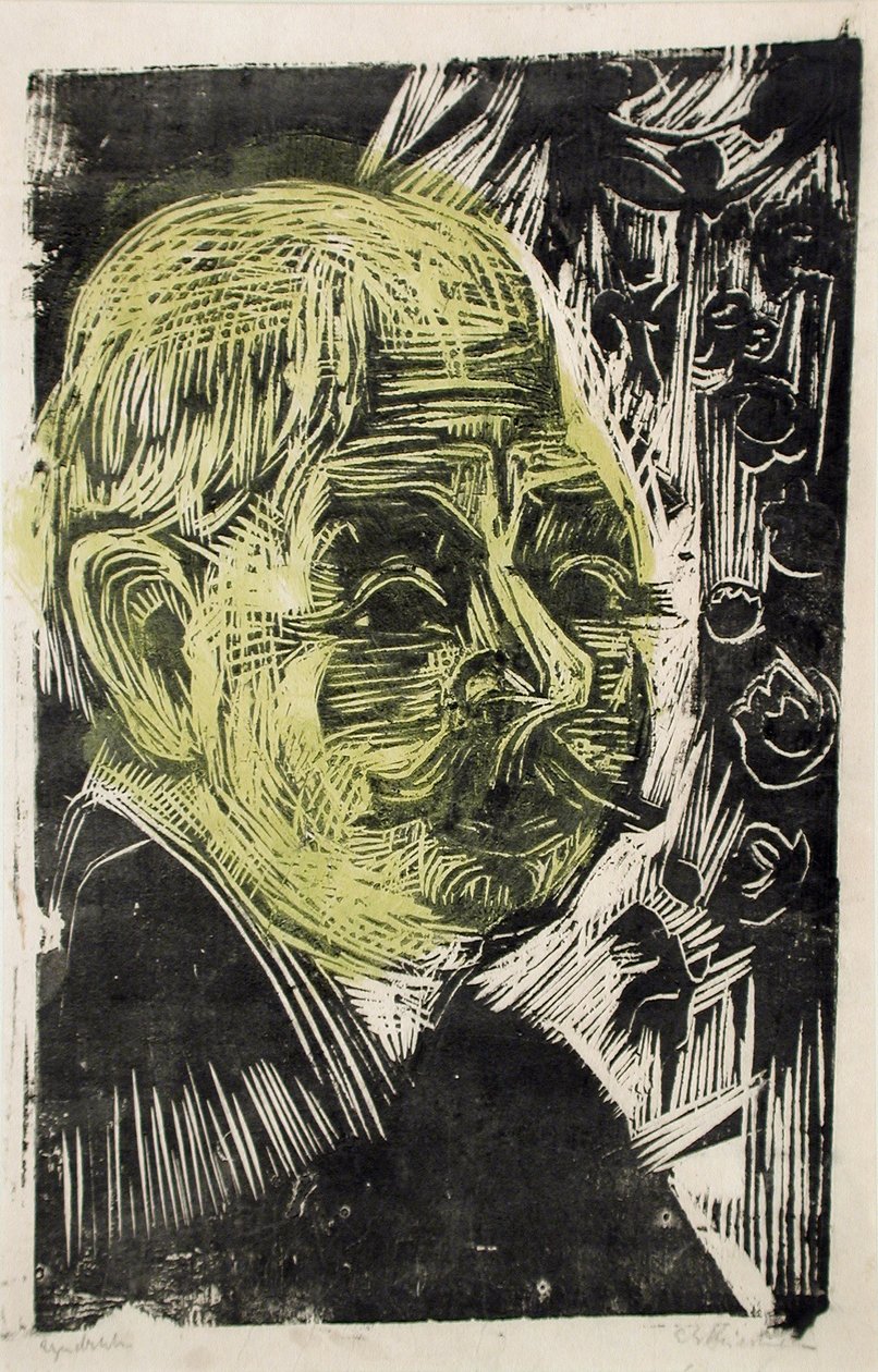 Ritratto del dottor Spengler (Ritratto del dottor Spengler) da Ernst Ludwig Kirchner