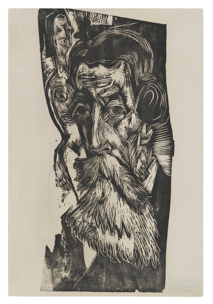Ritratto di Ludwig Schames da Ernst Ludwig Kirchner