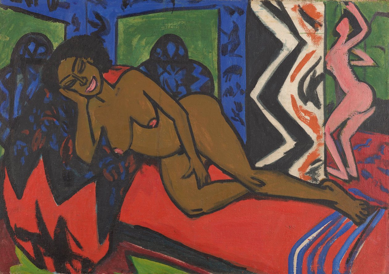 Milli addormentato da Ernst Ludwig Kirchner
