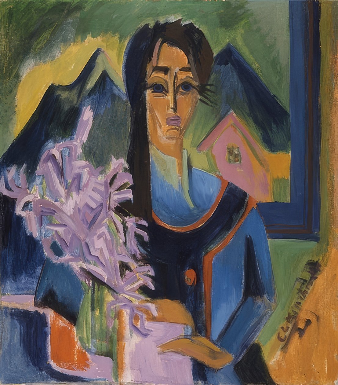 Domenica nelle Alpi. 1922 da Ernst Ludwig Kirchner