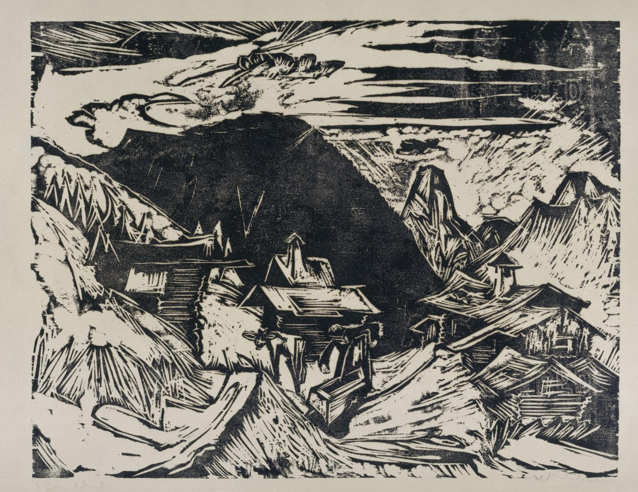 Alpe stabile da Ernst Ludwig Kirchner