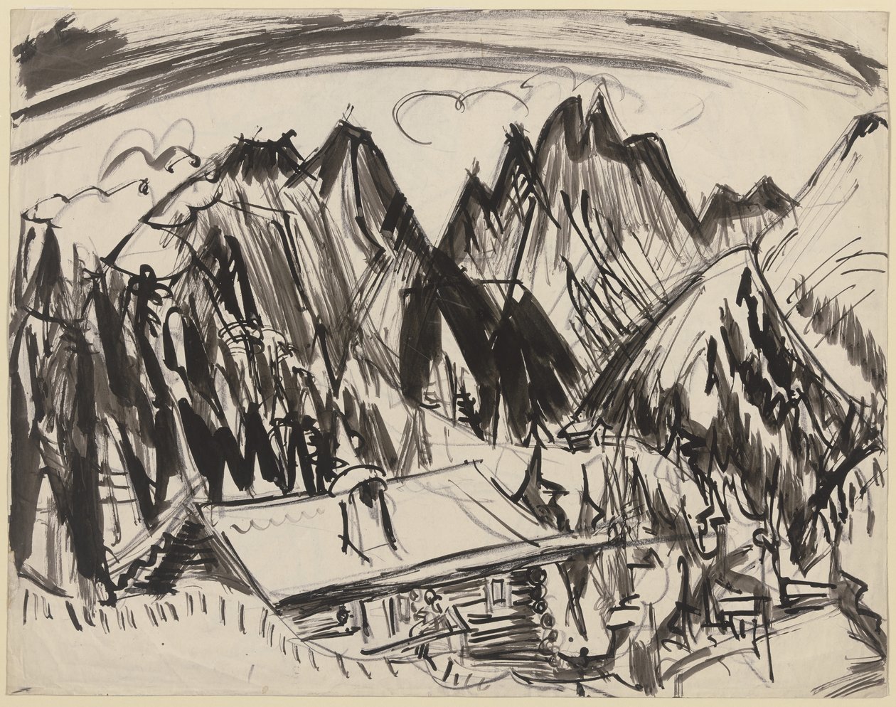 Alpe stabile da Ernst Ludwig Kirchner