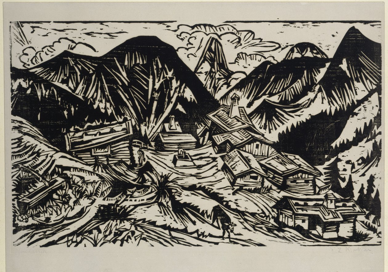 Stafelalp da Ernst Ludwig Kirchner