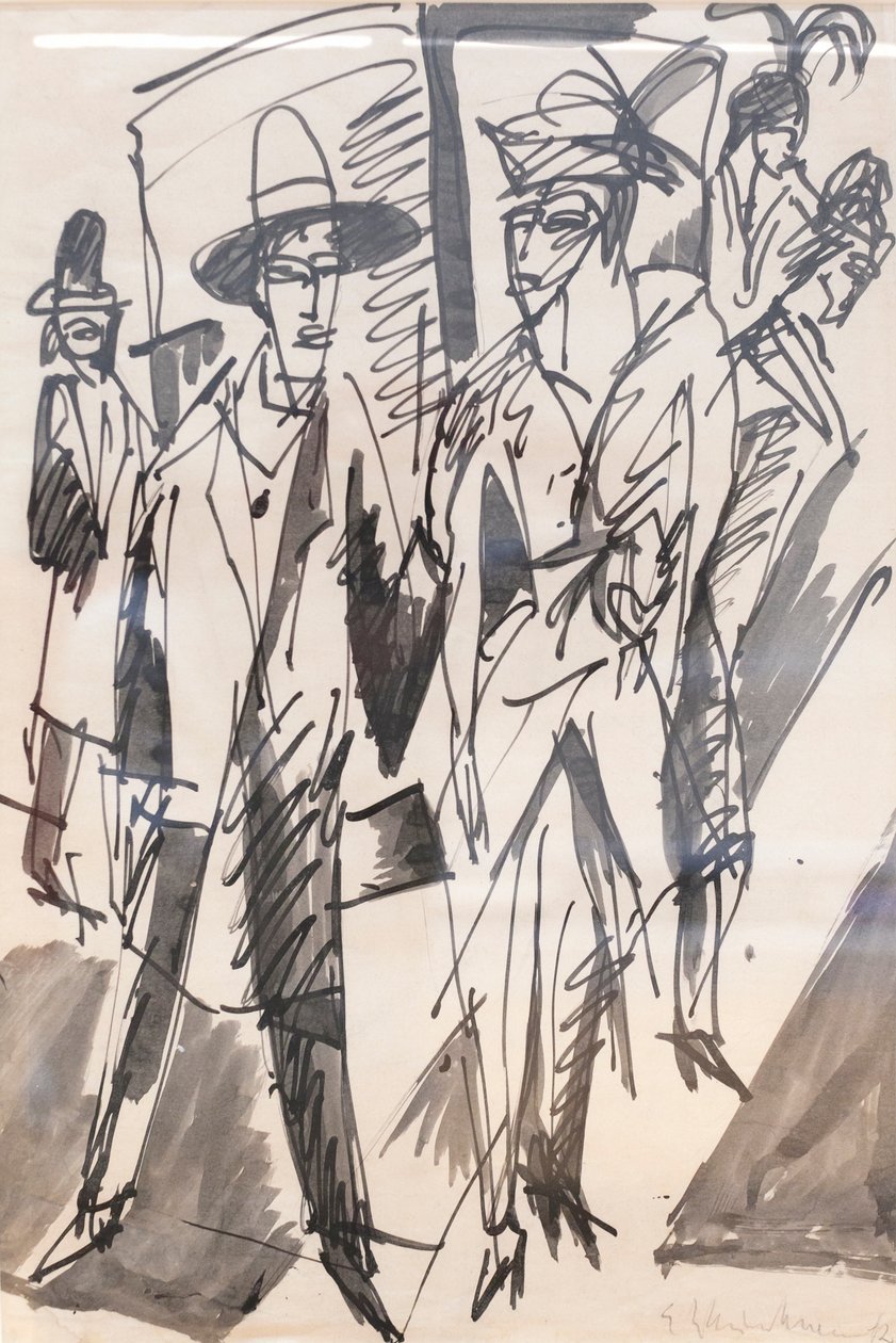 Stelle della strada da Ernst Ludwig Kirchner
