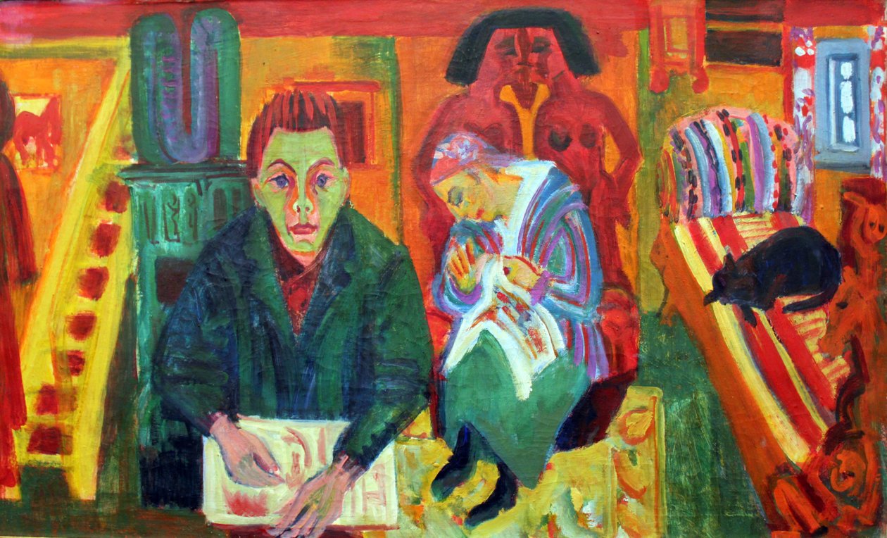 Il soggiorno da Ernst Ludwig Kirchner