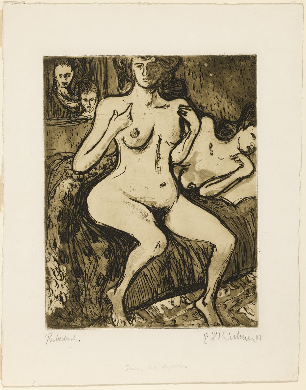 Due sorelle da Ernst Ludwig Kirchner