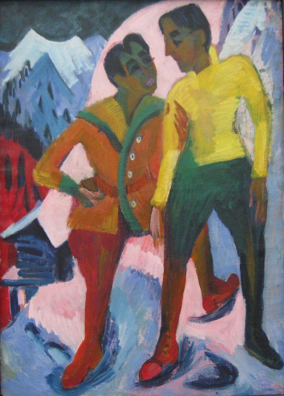 Due fratelli da Ernst Ludwig Kirchner