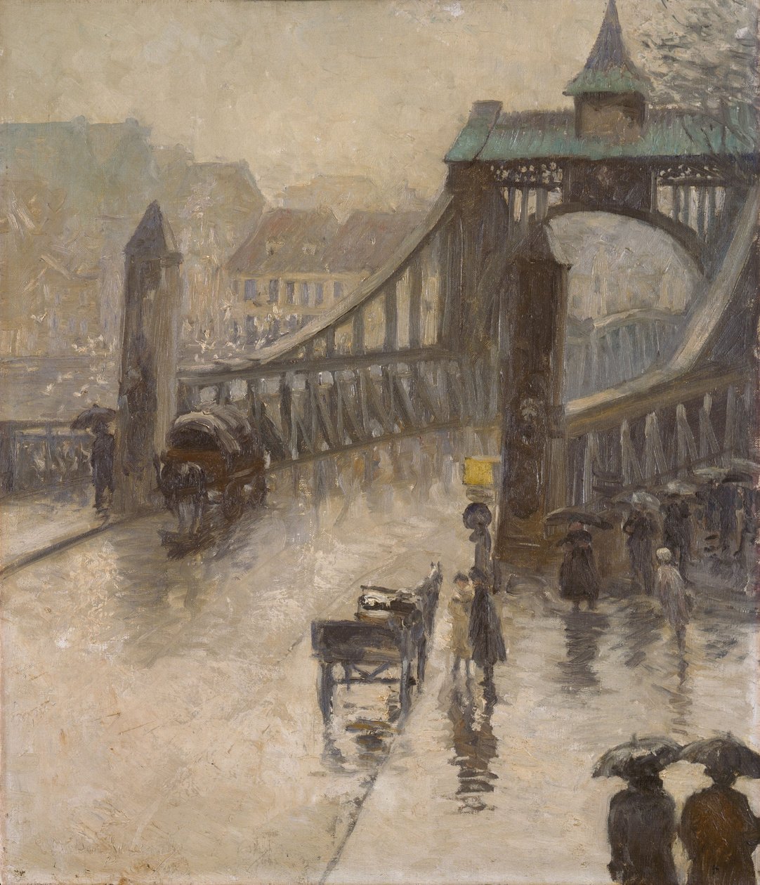 Ponte sul Weser da Ernst Müller Scheebel