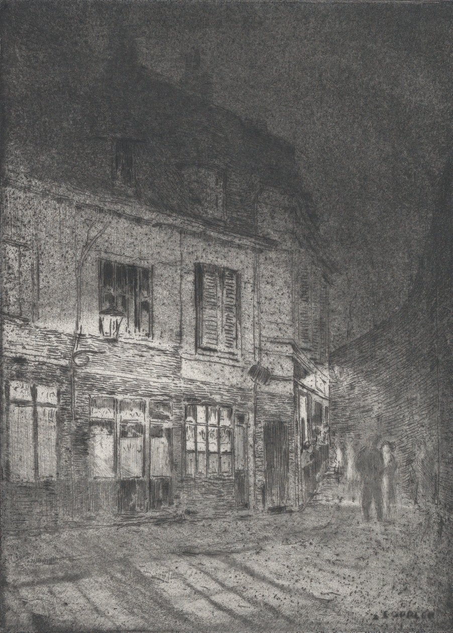 Lille: Liebesgässchen, 1916 da Ernst Oppler