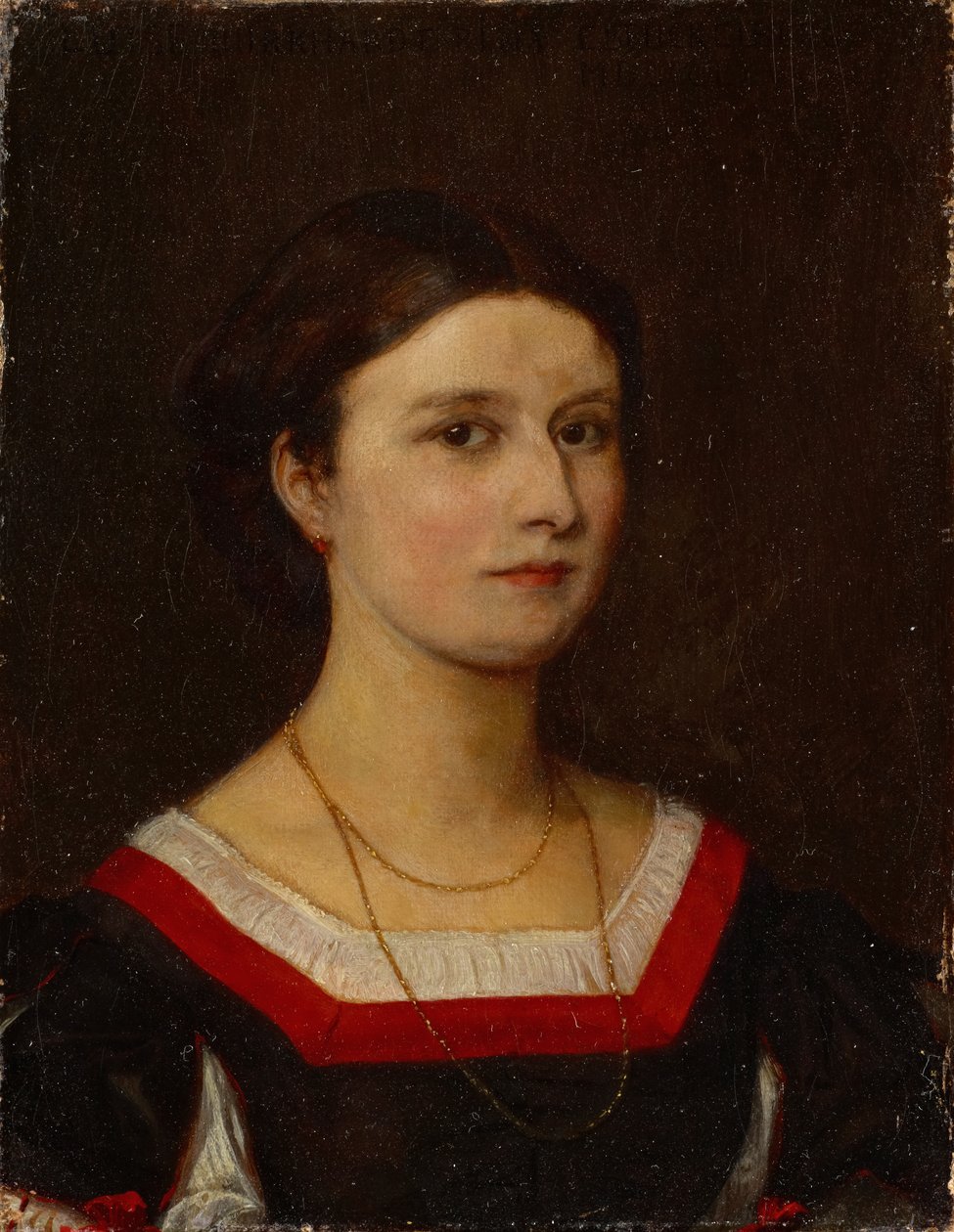 Ritratto di Luise Bachofen-Burckhardt da Ernst Stückelberg