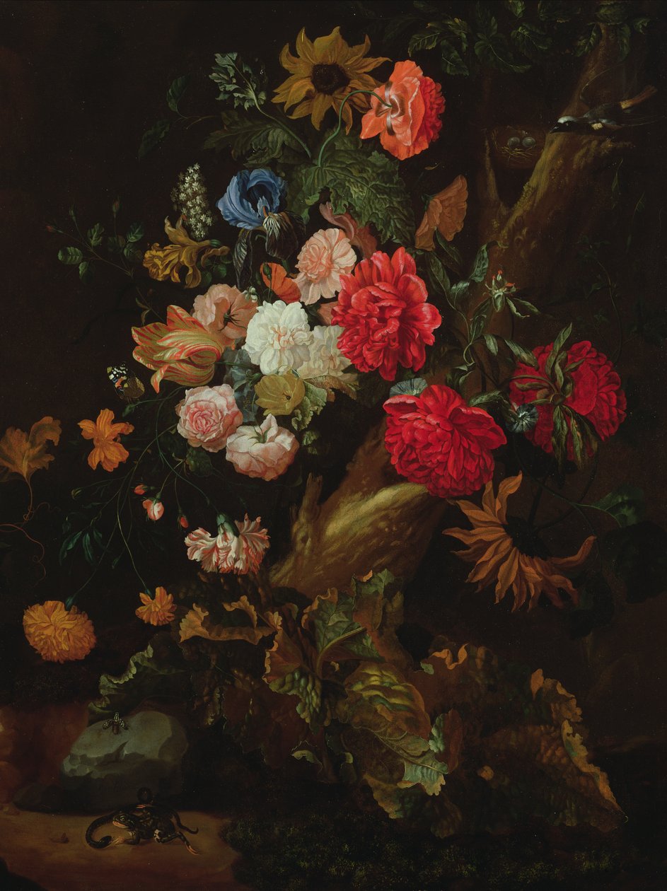 Natura morta con fiori da Ernst Stuven