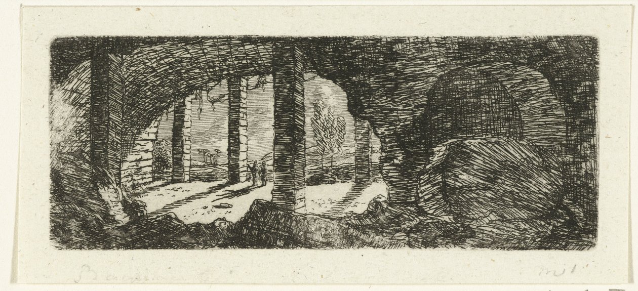 Rovina del Forte San Pietro presso Maastricht da Ernst Willem Jan Bagelaar