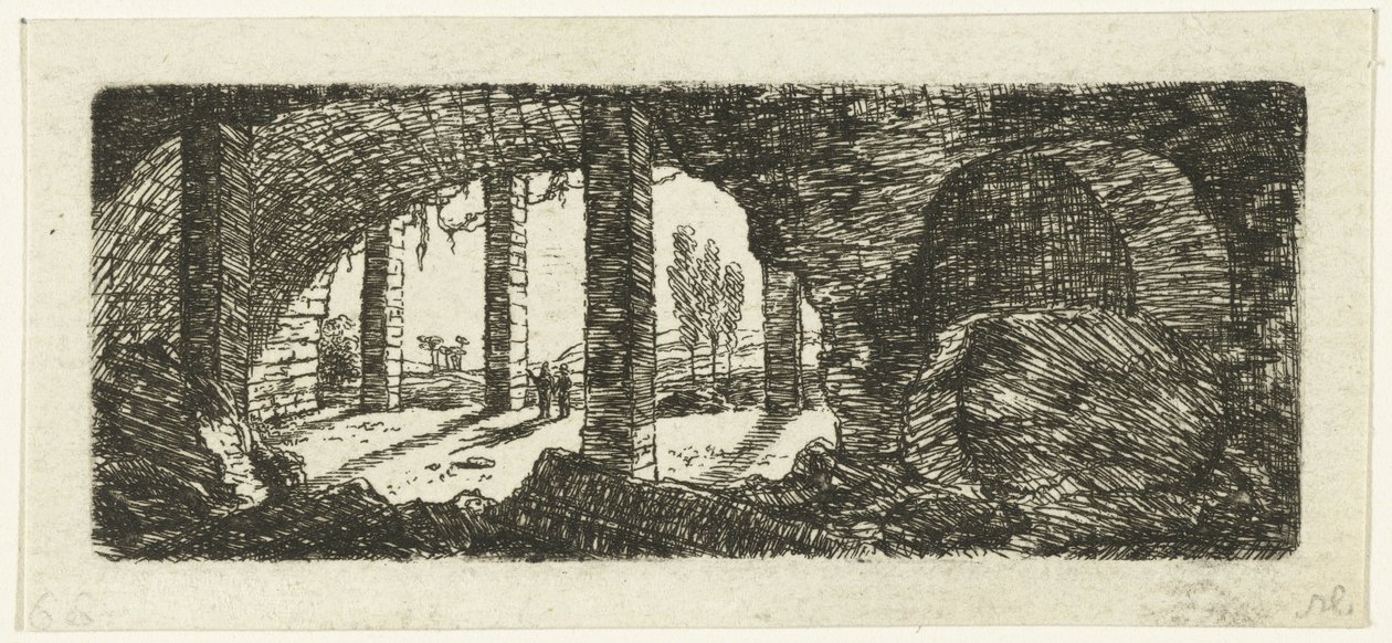 Rovina del Forte San Pietro a Maastricht da Ernst Willem Jan Bagelaar